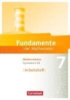 bokomslag Fundamente der Mathematik 7. Schuljahr. Arbeitsheft mit Lösungen. Gymnasium Niedersachsen