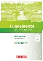 bokomslag Fundamente der Mathematik 8. Schuljahr. Arbeitsheft mit Lösungen. Gymnasium Niedersachsen