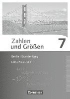 bokomslag Zahlen und Größen 7. Schuljahr. Lösungen zum Schülerbuch Berlin und Brandenburg