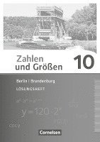 bokomslag Zahlen und Größen 10. Schuljahr - Berlin und Brandenburg - Lösungen zum Schülerbuch