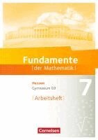 Fundamente der Mathematik 7. Schuljahr - Hessen - Arbeitsheft mit Lösungen, Häftad