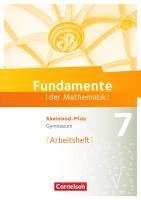 bokomslag Fundamente der Mathematik 7. Schuljahr - Rheinland-Pfalz - Arbeitsheft mit Lösungen