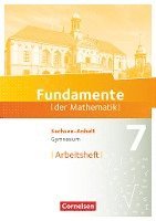 bokomslag Fundamente der Mathematik 7. Schuljahr. Arbeitsheft mit Lösungen - Gymnasium Sachsen-Anhalt