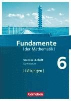 bokomslag Fundamente der Mathematik 6. Schuljahr. Lösungen zum Schülerbuch Gymnasium Sachsen-Anhalt
