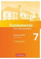 bokomslag Fundamente der Mathematik 7. Schuljahr. Lösungen zum Schülerbuch Gymnasium Sachsen-Anhalt