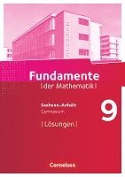 bokomslag Fundamente der Mathematik 9. Schuljahr - Gymnasium Sachsen-Anhalt - Lösungen zum Schülerbuch