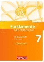 Fundamente der Mathematik 7. Schuljahr - Rheinland-Pfalz - Lösungen, Häftad
