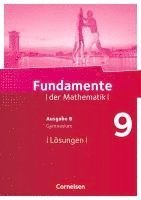 bokomslag Fundamente der Mathematik - Ausgabe B. 9. Schuljahr - Lösungen zum Schülerbuch