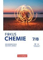 Fokus Chemie -7./8. Schuljahr. Mittlere Schulformen - Sachsen-Anhalt - Schulbuch, Inbunden