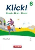 bokomslag Klick! 6.Schuljahr - Biologie, Physik, Chemie - Ausgabe ab 2024 - Arbeitsheft mit digitalen Medien