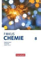 bokomslag Fokus Chemie 8. Schuljahr Mittlere Schulformen. Oberschulen Sachsen - Arbeitsheft