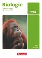 Julia Budde, Renate Dorn, Elisabeth Eckerskorn, Thomas Freiman, Anja Grimmer, Gabriele Gräbe, Udo Hampl, Uwe Hertzsch - Biologie 9./10. Schuljahr. Sekundarschule Sachsen-Anhalt Schülerbuch, Inbunden