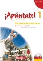 bokomslag ¡Apúntate! - Ausgabe 2008 - Band 1 - Klassenarbeitstrainer mit Musterlösungen und Audio-CD