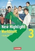 bokomslag New Highlight - Allgemeine Ausgabe 3: 7. Schuljahr. Workbook mit Text-CD