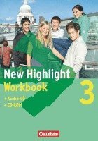 bokomslag New Highlight Allgemeine Ausgabe 3. 7. Schuljahr. Workbook mit CD-ROM und Lieder-/Text-CD