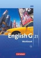 bokomslag English G 21. Ausgabe A 4. Workbook mit Audios online