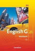 bokomslag English G 21. Ausgabe B 4. Workbook mit Audios online