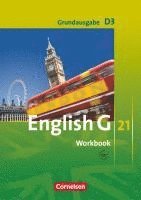 Jennifer Seidl, Hellmut Schwarz - English G 21. Grundausgabe D 3. Workbook mit Audios online, Häftad