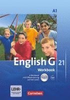 bokomslag English G 21. Ausgabe A 1. Workbook mit CD-ROM (e-Workbook) und Audios Online