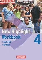 bokomslag New Highlight 4: 8. Schuljahr. Workbook mit CD-ROM und Text-CD