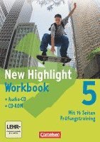 bokomslag New Highlight 5: 9. Schuljahr. Workbook