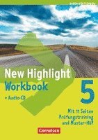 New Highlight  5: 9. Schuljahr. Workbook mit Lieder-Text-CD Baden-Württemberg 1