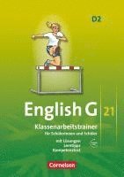 bokomslag English G 21. Ausgabe D 2. Klassenarbeitstrainer mit Lösungen und Audios online