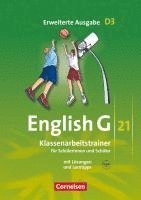 bokomslag English G 21. Erweiterte Ausgabe D 3. Klassenarbeitstrainer mit Lösungen und Audios online