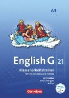 bokomslag English G 21. Ausgabe A 4. Klassenarbeitstrainer mit Audios und Lösungen online