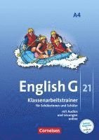 bokomslag English G 21. Ausgabe A 4. Klassenarbeitstrainer mit Audios und Lösungen online