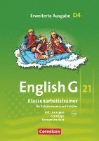 bokomslag English G 21. Erweiterte Ausgabe D 4. Klassenarbeitstrainer mit Lösungen und Audios online