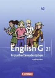 bokomslag English G 21 A 3. 7. Schuljahr Freiarbeitsmaterialien
