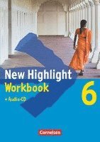 bokomslag New Highlight. Allgemeine Ausgabe 6: 10. Schuljahr. Workbook mit Text-CD