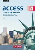 Katrin Häntzschel, Jörg Rademacher - English G Access Band 4: 8. Schuljahr - Allgemeine Ausgabe - Klassenarbeitstrainerr mit Audios und Lösungen online und Lerntipps, Häftad
