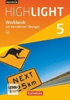 Gwen Berwick - English G Highlight Band 5: 9. Schuljahr - Hauptschule - Workbook mit Audios online und interaktiven Übungen auf scook.de, Häftad
