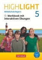 bokomslag Highlight 5. Jahrgangsstufe - Mittelschule Bayern - Workbook mit interaktiven Übungen auf scook.de