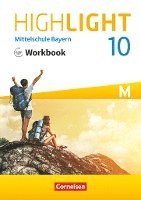 bokomslag Highlight 10. Jahrgangsstufe - Mittelschule Bayern - Workbook mit Audios online