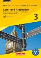 Beate Lindemann, Berit Rudolph - English G Lighthouse / English G Headlight / English G Highlight  3: 7. Schuljahr. Arbeitsheft mit Audio-CD f, Häftad
