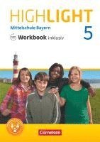 bokomslag Highlight 5. Jahrgangsstufe - Mittelschule Bayern - Workbook inklusiv mit Audios online