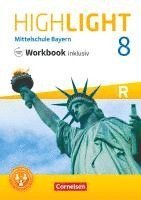 bokomslag Highlight 8. Jahrgangsstufe - Mittelschule Bayern - Workbook inklusiv mit Audios online