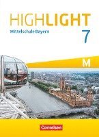 bokomslag Highlight 7. Jahrgangsstufe - Mittelschule Bayern - Für M-Klassen - Schülerbuch