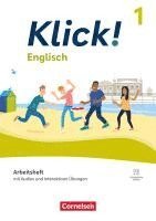 bokomslag Klick! Band 1: 5. Schuljahr. Englisch - Arbeitsheft mit Audios und interaktiven Übungen