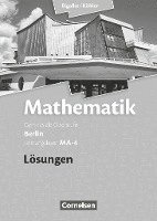 bokomslag Mathematik Sekundarstufe II. Leistungskurs MA-4 Qualifikationsphase. Lösungen zum Schülerbuch Berlin