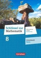 bokomslag Schlüssel zur Mathematik 8. Schuljahr - Differenzierende Ausgabe Rheinland-Pfalz - Arbeitsheft Basis mit Online-Lösungen
