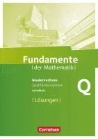 bokomslag Fundamente der Mathematik Qualifikationsphase - Grundkurs - Niedersachsen - Lösungen zum Schülerbuch