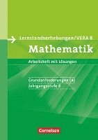 bokomslag Lernstandserhebungen Mathematik 8. Schuljahr: Grundanforderungen (A). Arbeitsheft mit Lösungen. Nordrhein-Westfalen