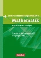 bokomslag Vorbereitungsmaterialien für VERA. Mathematik 8. Schuljahr: Erweiterte Anforderungen C. Arbeitsheft mit Lösungen