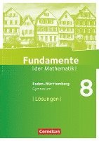 bokomslag Fundamente der Mathematik 8. Schuljahr - Baden-Württemberg - Lösungen zum Schülerbuch