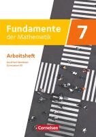 Fundamente der Mathematik - Nordrhein-Westfalen - Ausgabe 2019. 7. Schuljahr - Arbeitsheft mit Lösungen, Häftad