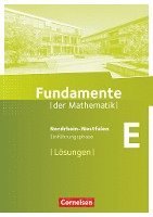 bokomslag Fundamente der Mathematik. Einführungsphase. Lösungen zum Schülerbuch. Nordrhein-Westfalen